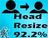 LK Head Scaler 92.2% F/M