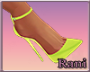 Karri - Lime Neon Heels