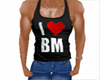 Tank Tops Muscled Black