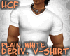 HCF deriv. White V-Shirt