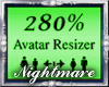 L- AVATAR SCALER 280%F/M