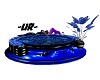 ~UR~ BLUE BLK PVC TUB