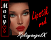 mary lipstik red