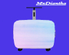 Pink/Blue Female luggage