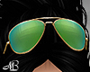 -MB- Green Sunglasses H