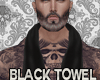 Jm Black Towel