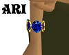 blue gem bracelett