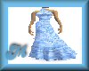 *M!* Blue Floral Gown