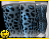 [ Blue Leopard Stockings