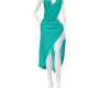Cyan Cocktail Dress