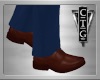 CTG BROWN SHOES /NO SOCK