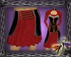 Garnet Gladiator Skirt