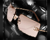 ღ gold glasses