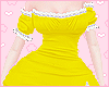 Lace Dress Yellow
