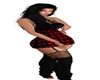red blk plaid dress 1