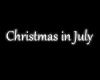 Christmas in July neon