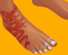 dragon foot tattoo