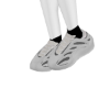WHITE YEEZYS
