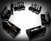 8Ball 6pc Couch Set }JDX