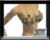 Swirl Armor Top Gold