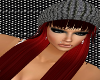 Asala Red Sweater Hat