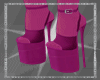 ✘ Pink Heels + Sock