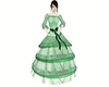 >Mint Victorian Gown<