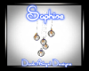 Saphire Flame Ball Decor