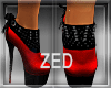~Z~ red black Heels!