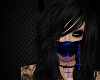 |K| Blue Mask w/ Chain