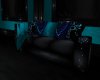 Teal Nights Couch