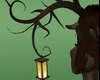 Moss Elk Lamp Antler
