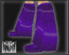 [M] Monster Boots Purple