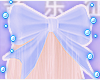 Cute bow blue