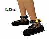 {LDs}ChildBlk Shoes/YBow