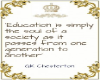 ♔ Education Poster
