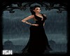 Black Wedding Goth Dress
