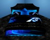 Blue/Blk Tupac Bed