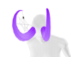 purple horns