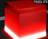 Neon Box Seat Red