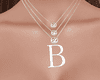"B" Necklace ❤️