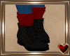 Ⓑ Winter Boots Blk/Red