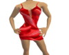 CF RED sparkled dress