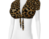 Cheetah Tied Top RLL