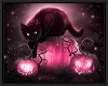 PINK halloween cat