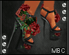 Flower Heel Shoes