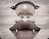 ⛧ nose chain