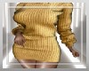 Knit Dress Gold
