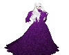 purple elven dress