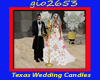 TEXAS WEDDING CANDLES